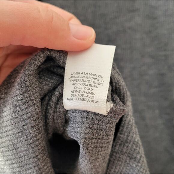 MAISON DU SOIR Courtney Thermal Pajama Top sz Small - Picture 8 of 8